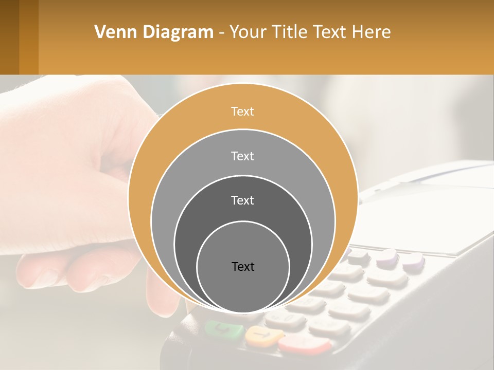Payment By Card In The Terminal PowerPoint Template