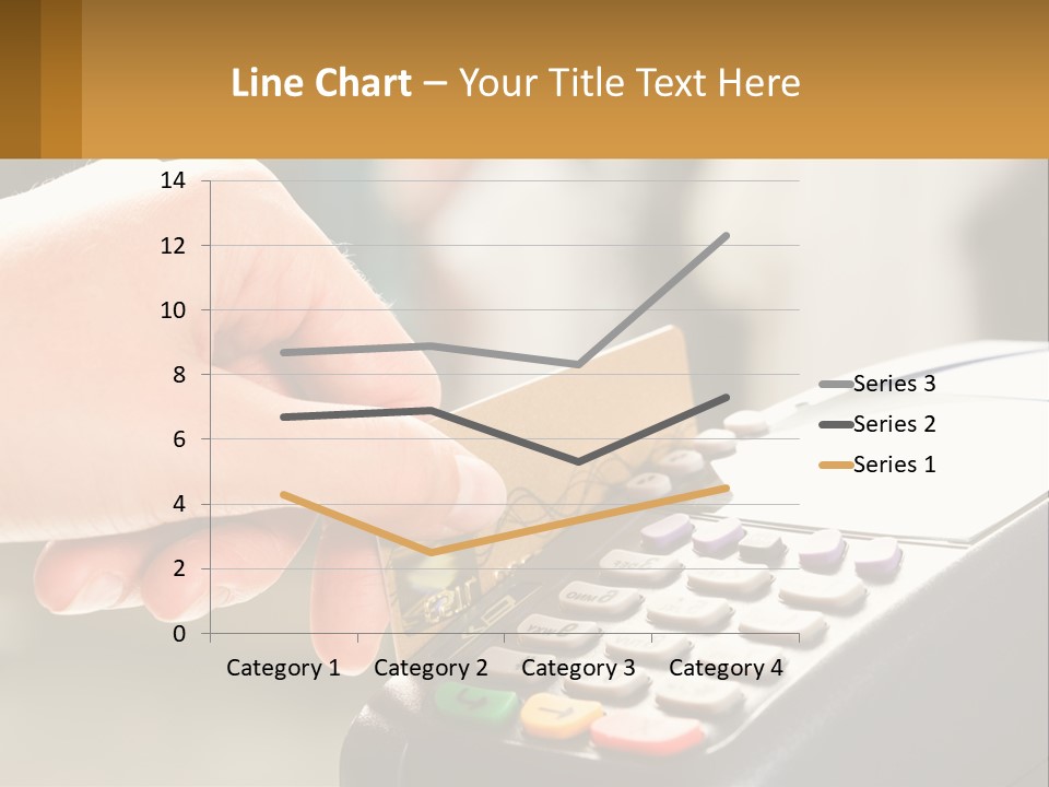 Payment By Card In The Terminal PowerPoint Template