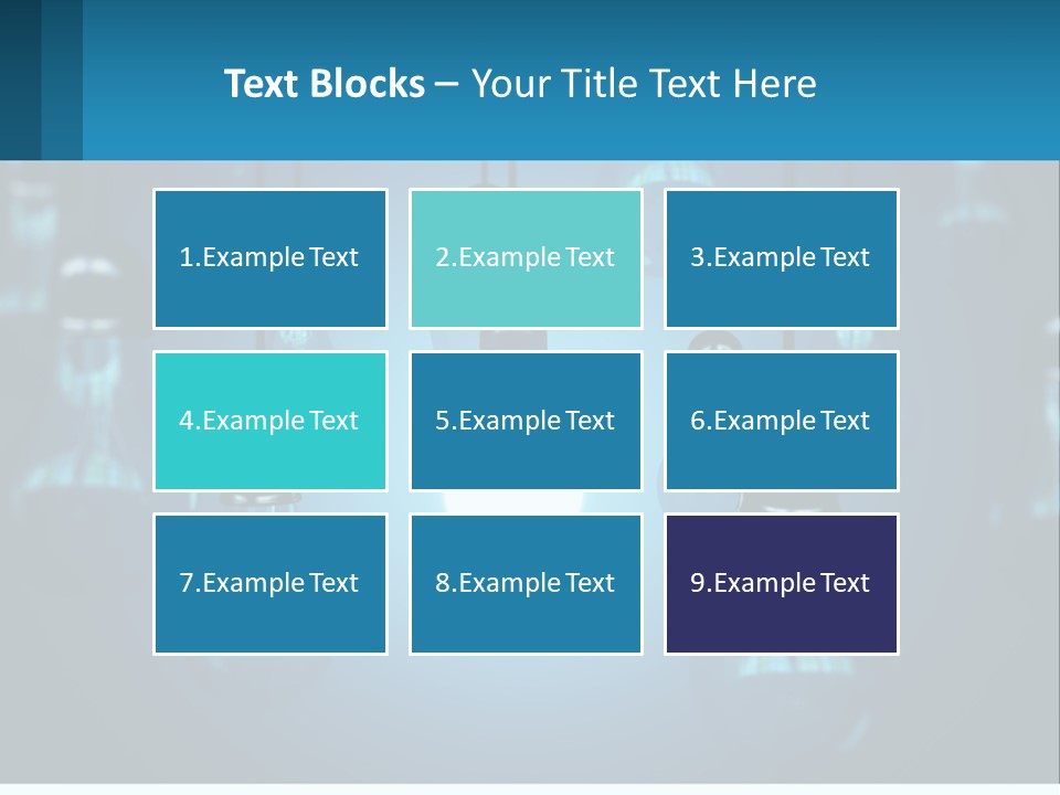 One Light Bulb Among Many PowerPoint Template