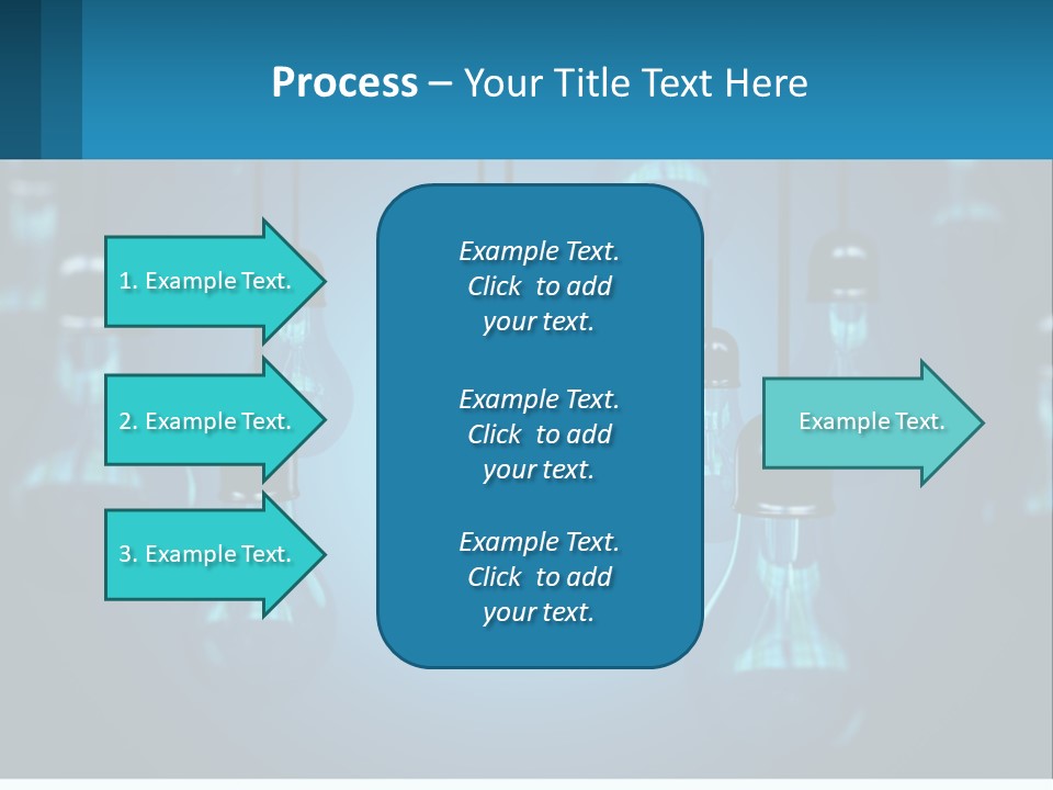 One Light Bulb Among Many PowerPoint Template