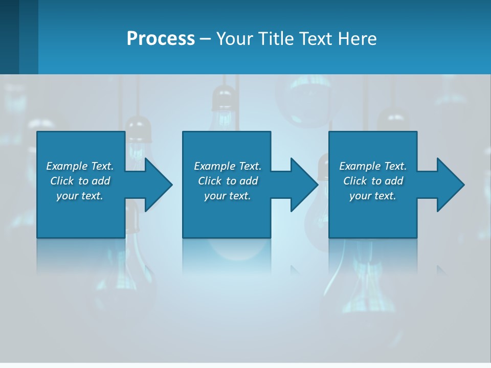 One Light Bulb Among Many PowerPoint Template
