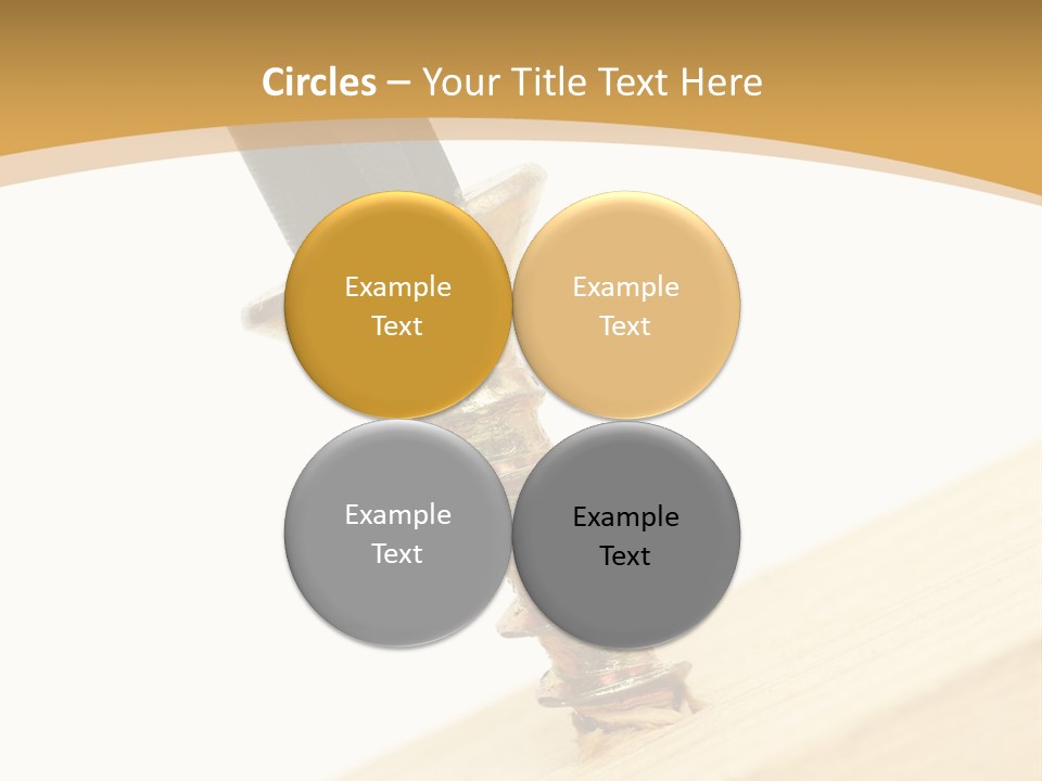 Tighten The Screw PowerPoint Template