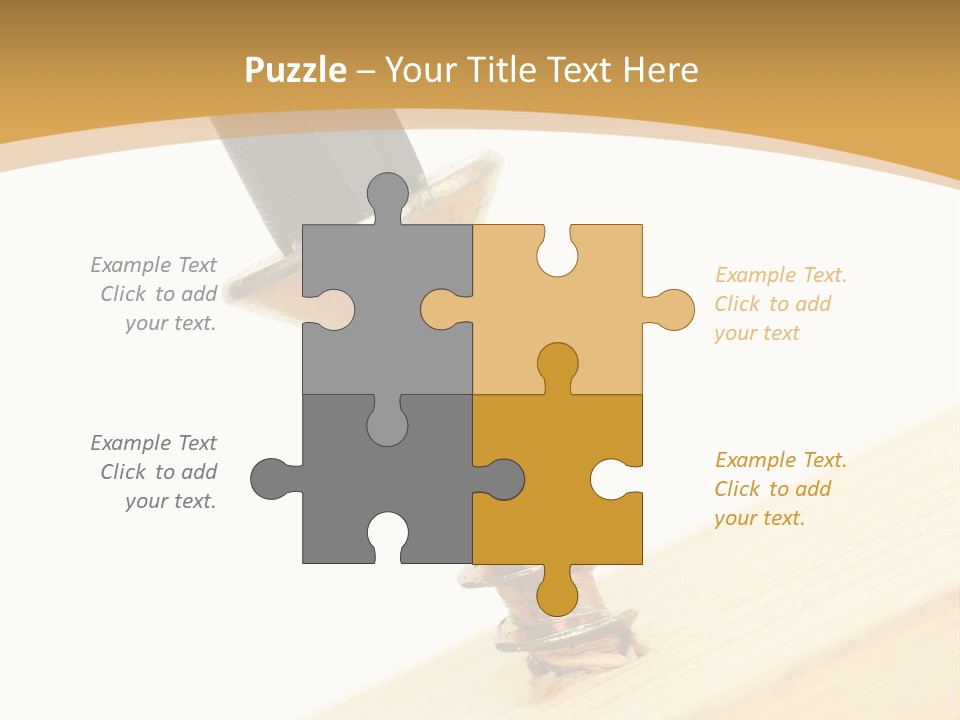 Tighten The Screw PowerPoint Template