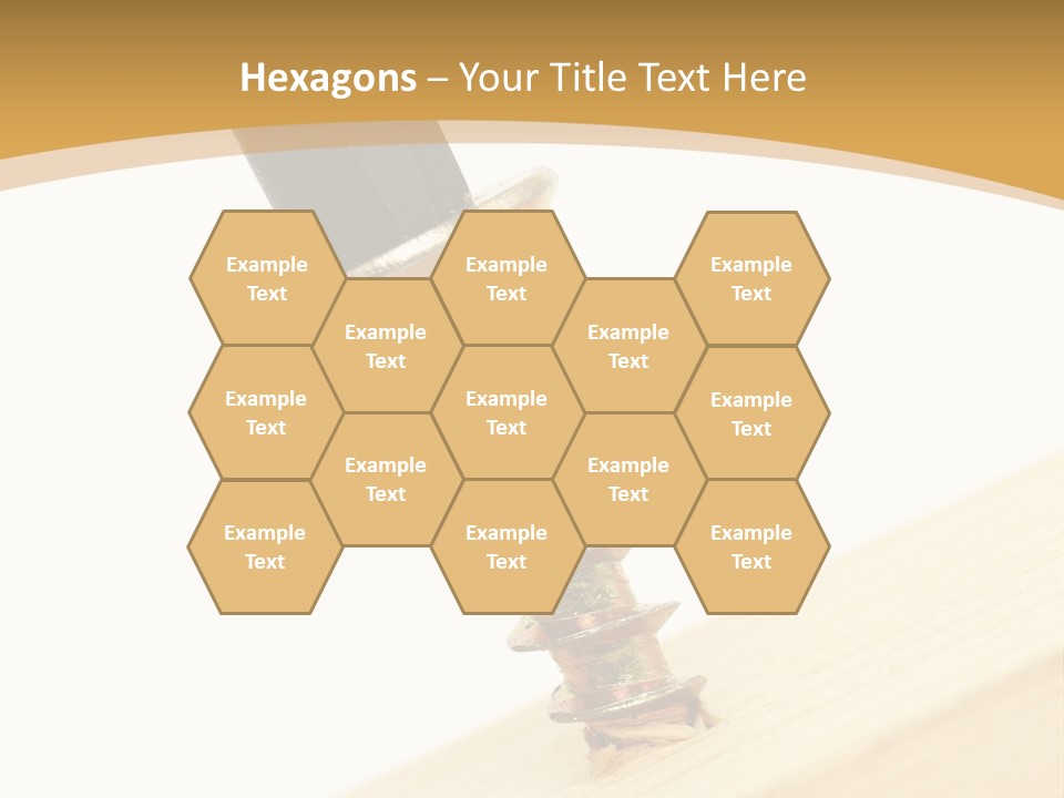 Tighten The Screw PowerPoint Template