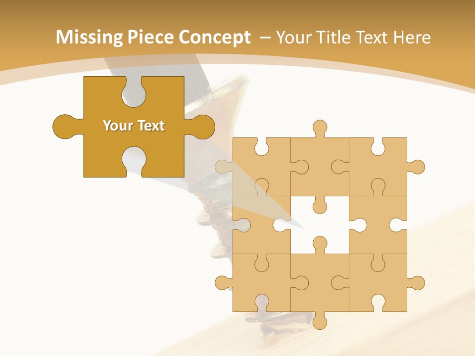 Tighten The Screw PowerPoint Template