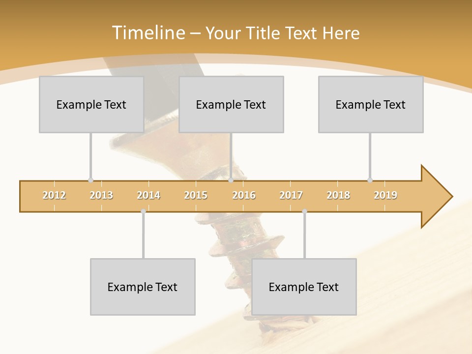 Tighten The Screw PowerPoint Template