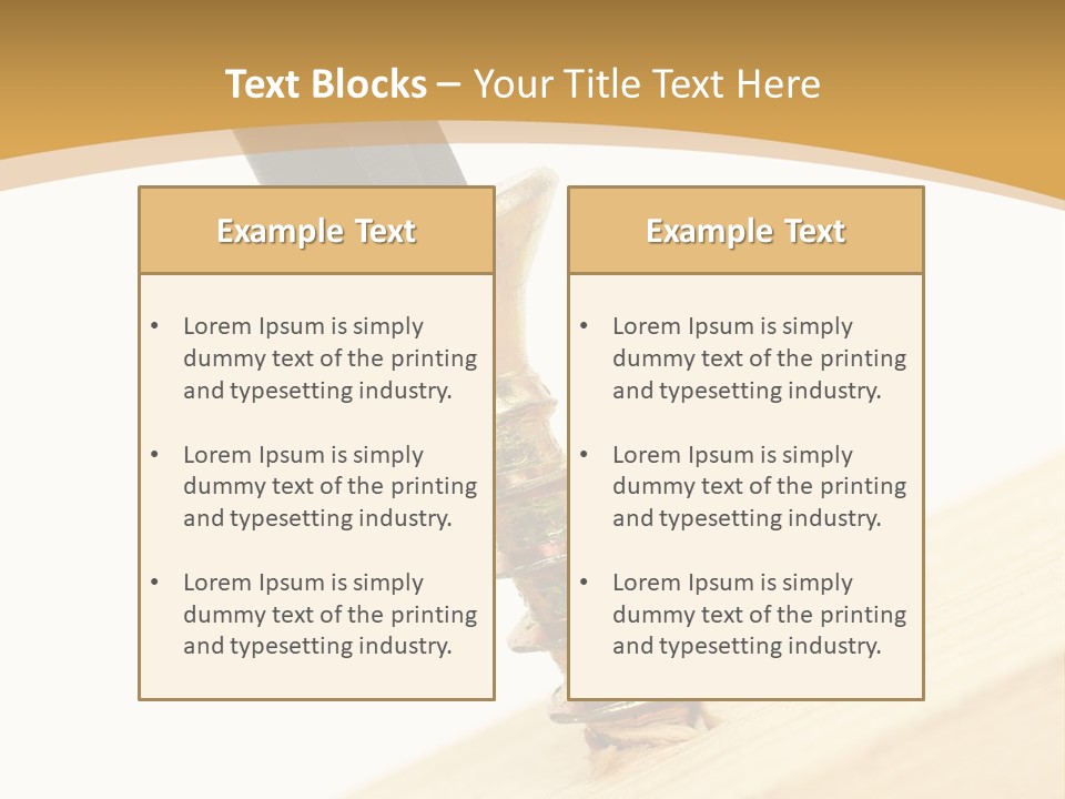 Tighten The Screw PowerPoint Template