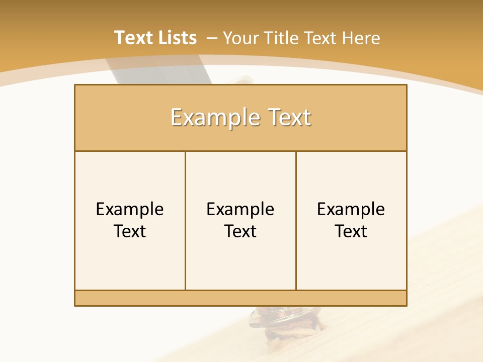 Tighten The Screw PowerPoint Template