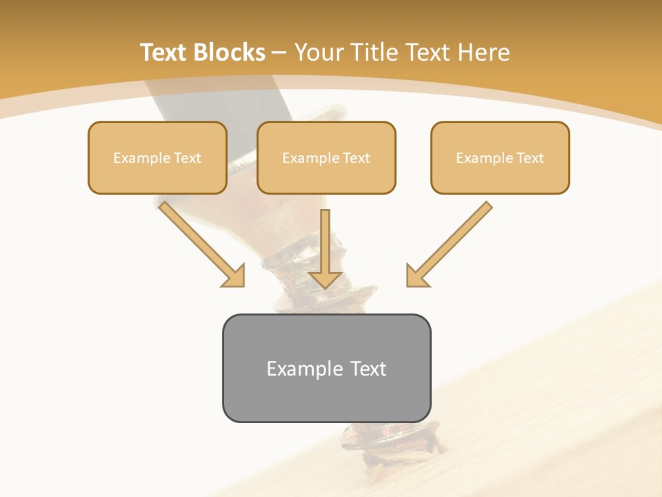 Tighten The Screw PowerPoint Template