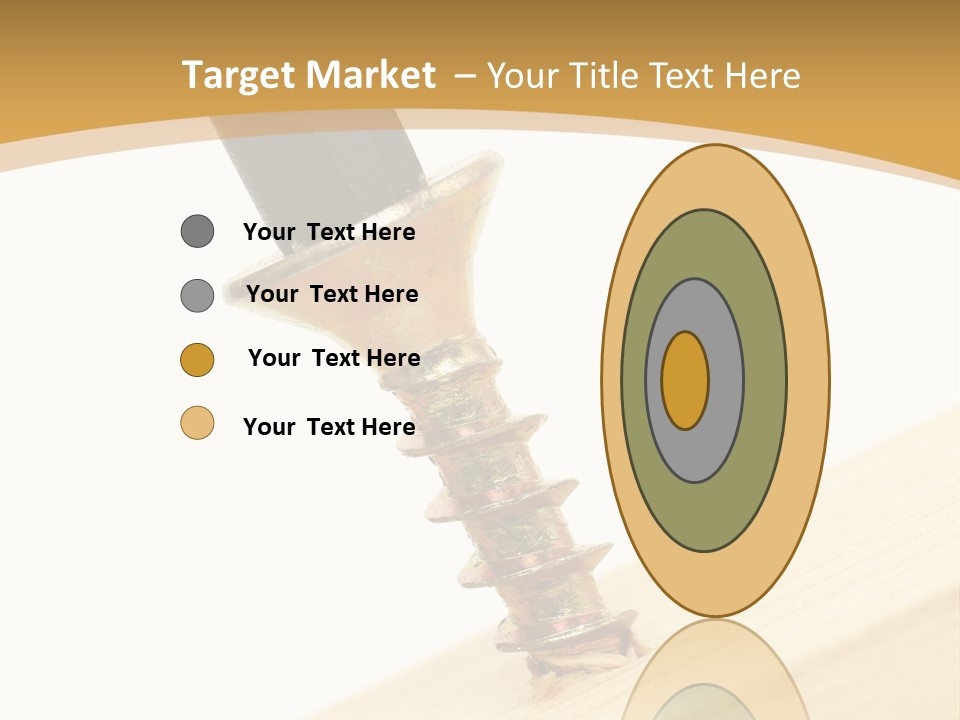 Tighten The Screw PowerPoint Template