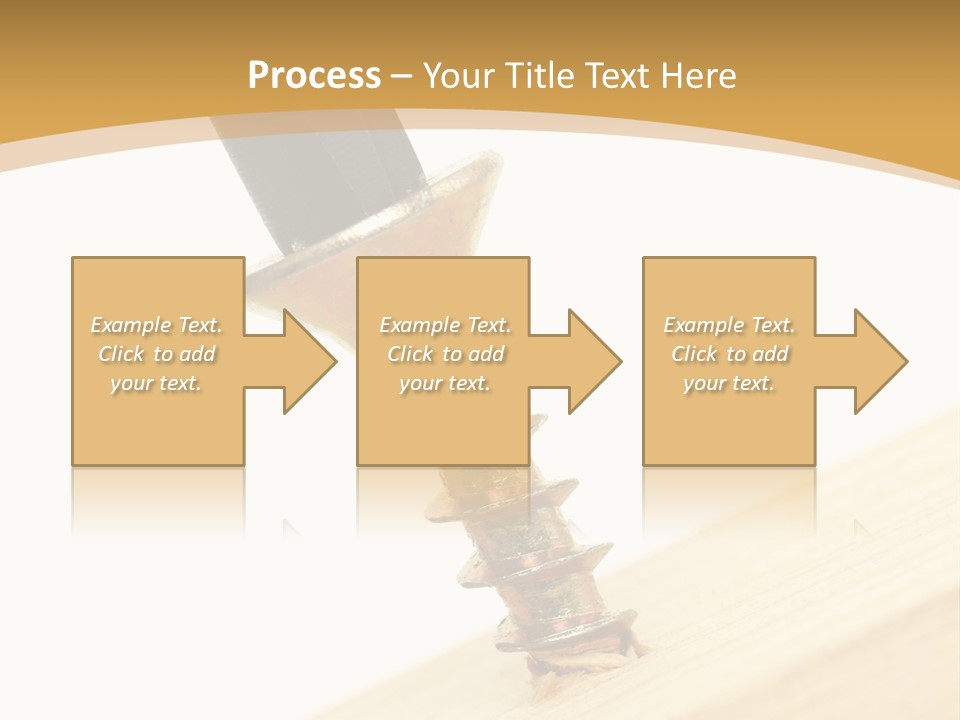 Tighten The Screw PowerPoint Template