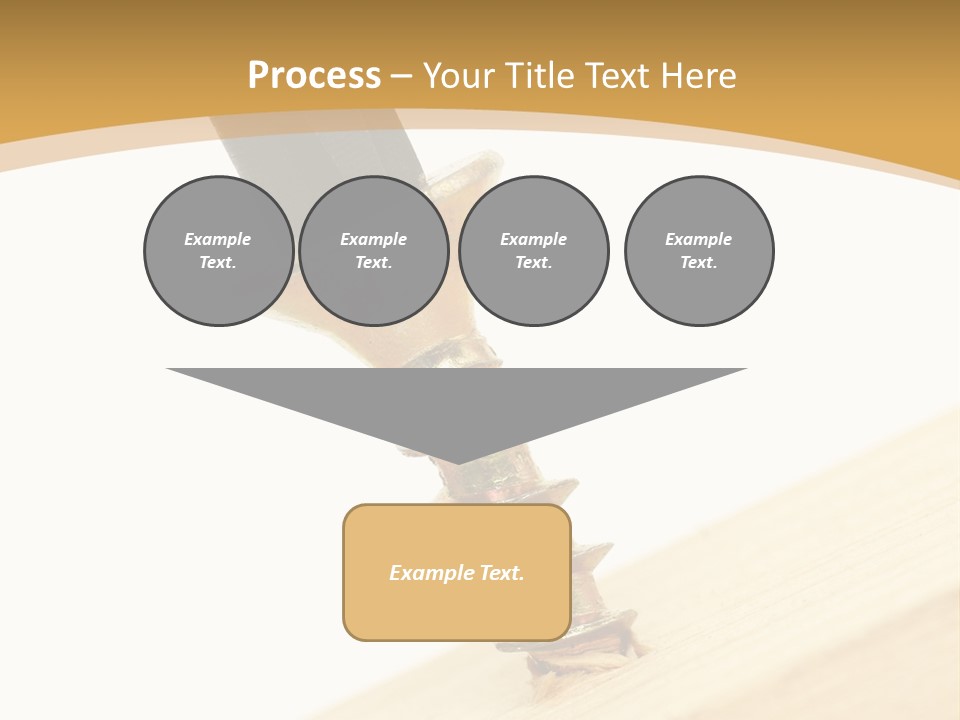 Tighten The Screw PowerPoint Template
