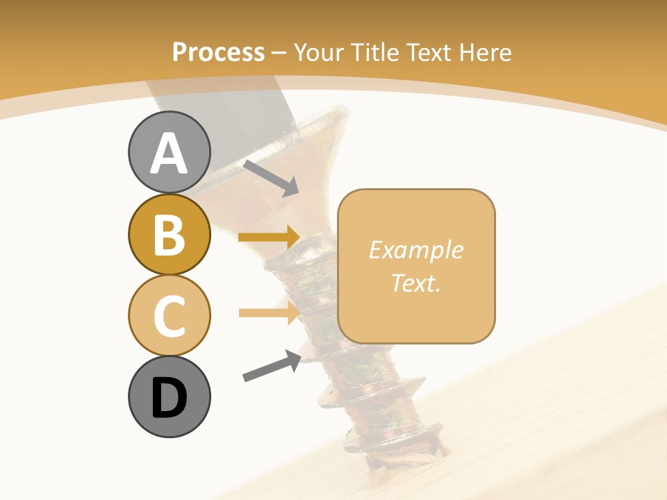 Tighten The Screw PowerPoint Template