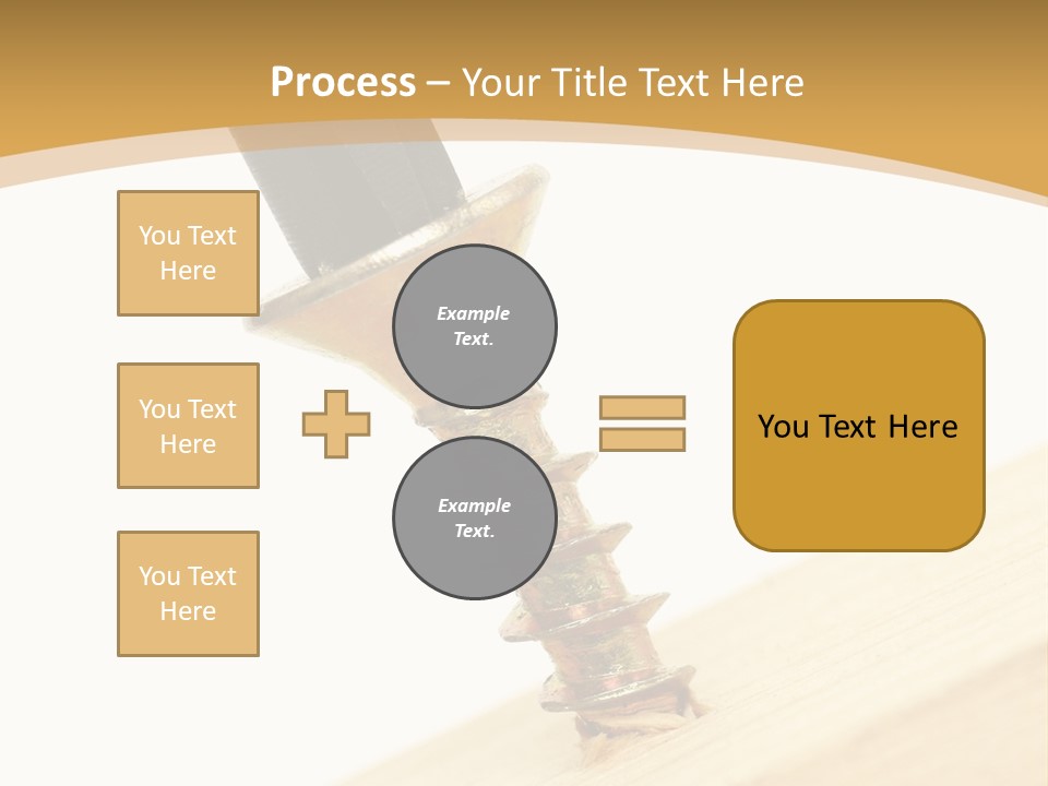 Tighten The Screw PowerPoint Template
