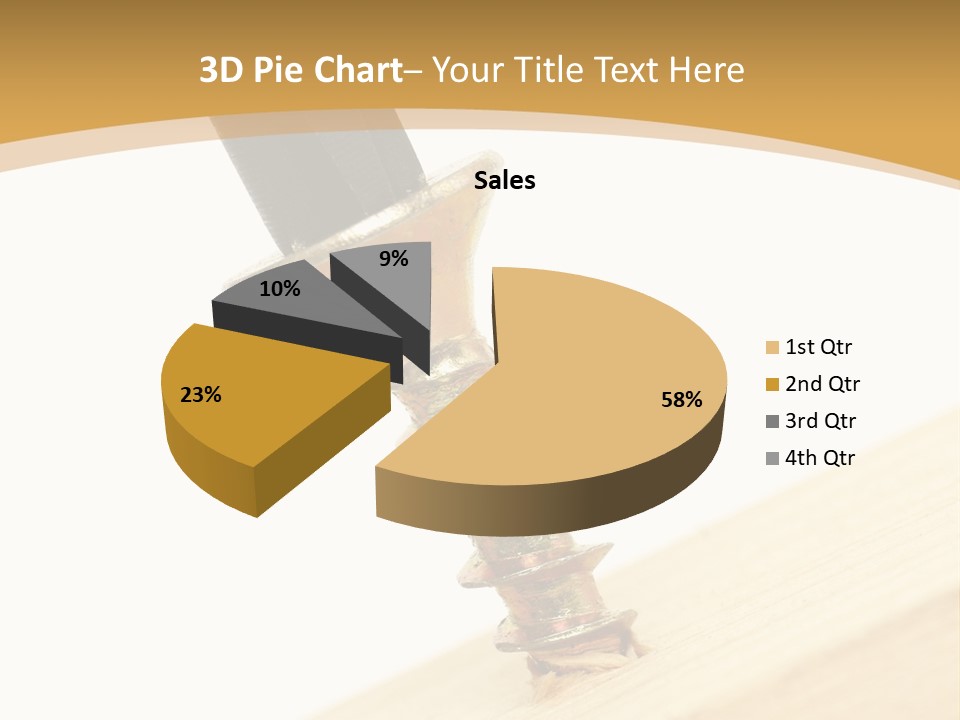 Tighten The Screw PowerPoint Template