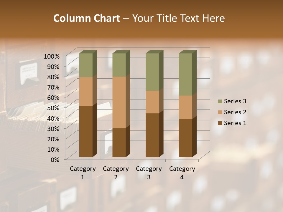 Archive Cells PowerPoint Template