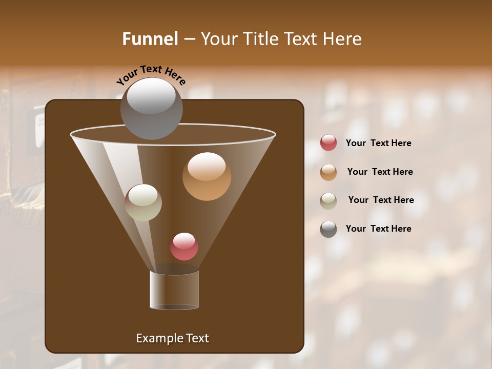 Archive Cells PowerPoint Template
