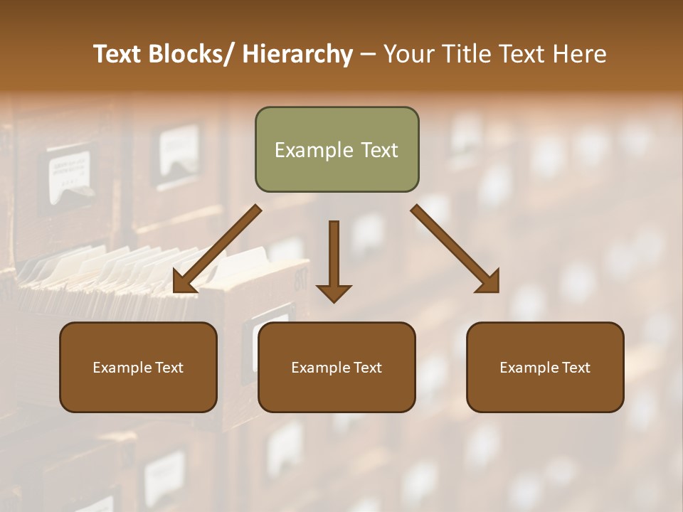 Archive Cells PowerPoint Template