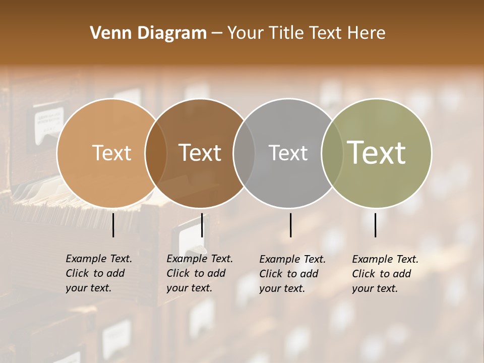 Archive Cells PowerPoint Template