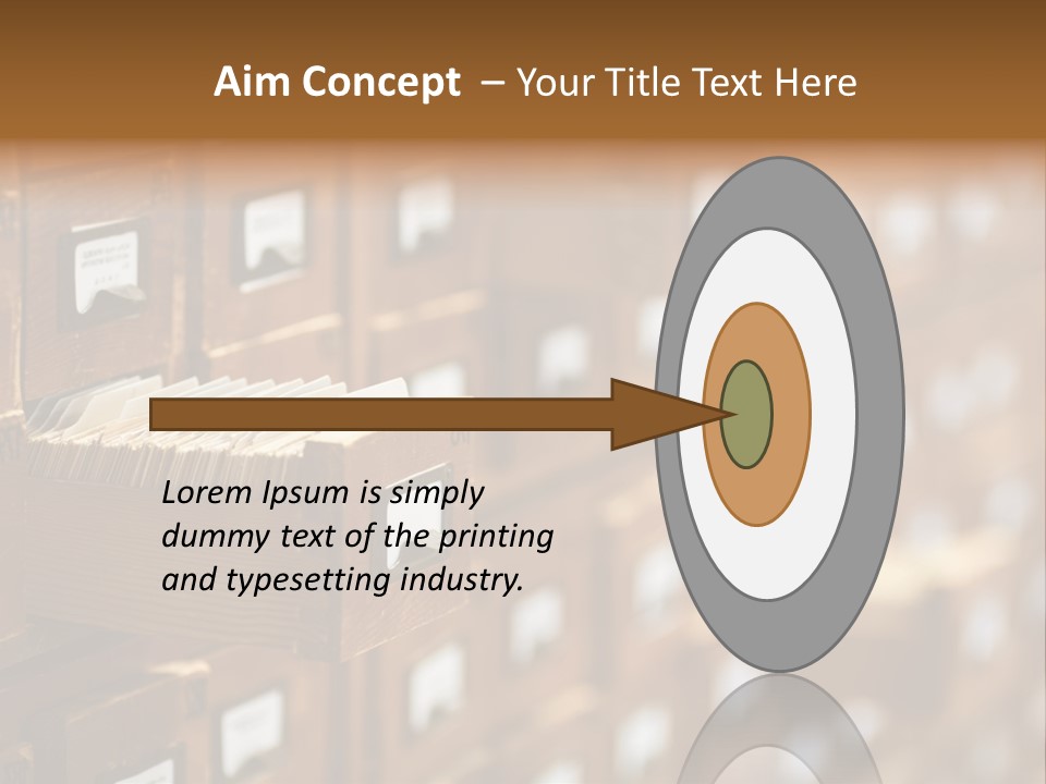 Archive Cells PowerPoint Template