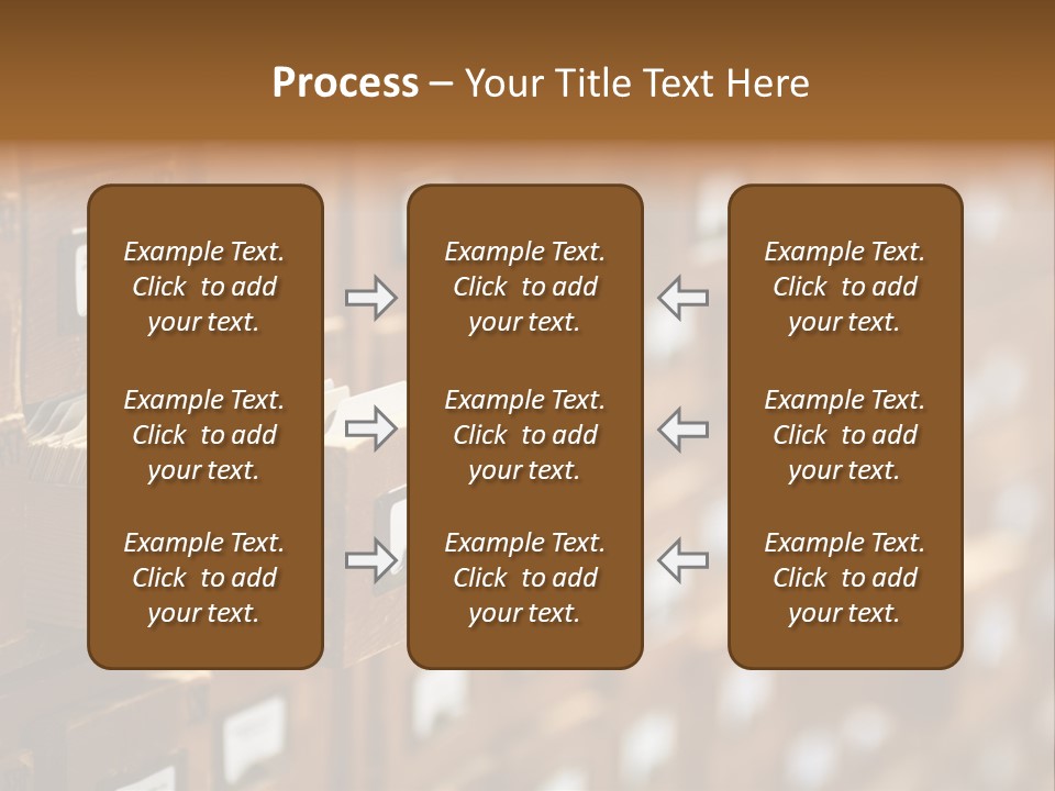 Archive Cells PowerPoint Template