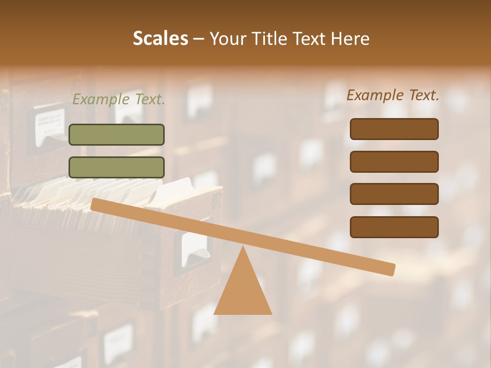 Archive Cells PowerPoint Template
