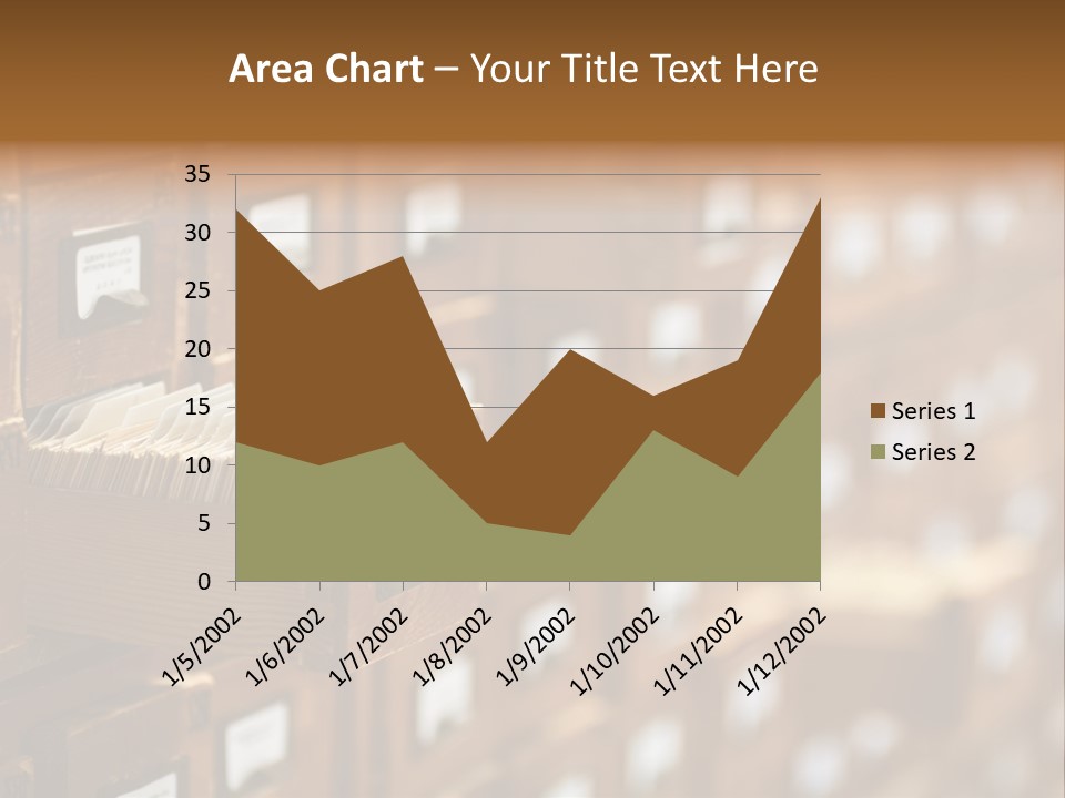 Archive Cells PowerPoint Template
