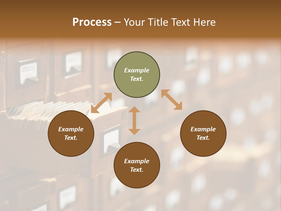 Archive Cells PowerPoint Template