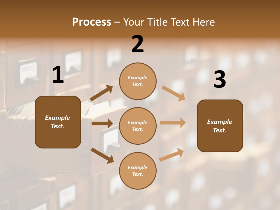 Archive Cells PowerPoint Template