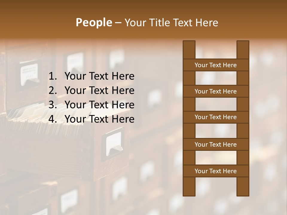 Archive Cells PowerPoint Template