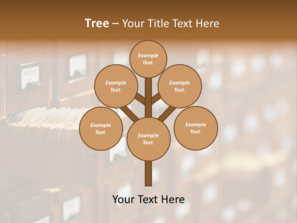 Archive Cells PowerPoint Template