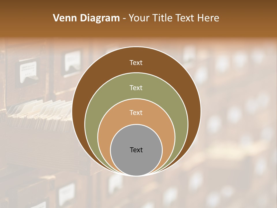 Archive Cells PowerPoint Template