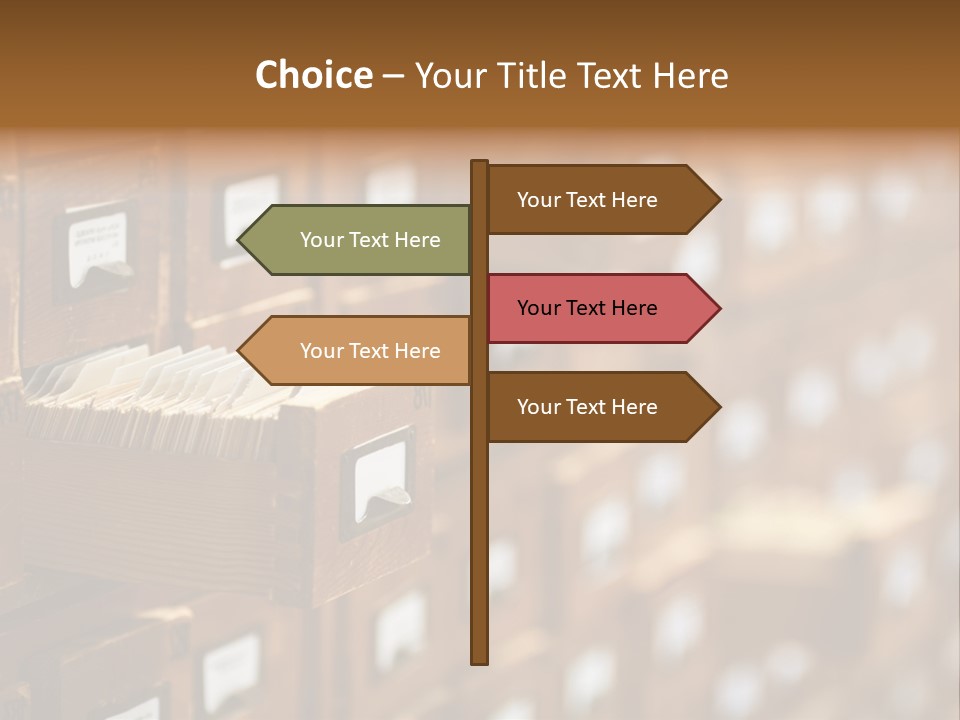 Archive Cells PowerPoint Template
