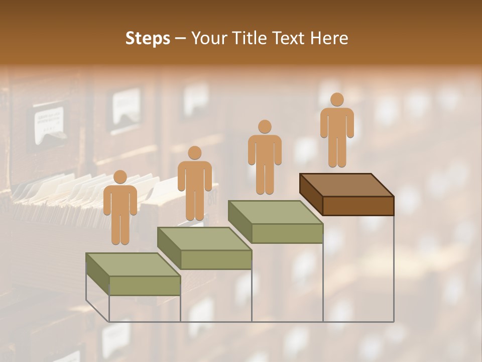 Archive Cells PowerPoint Template