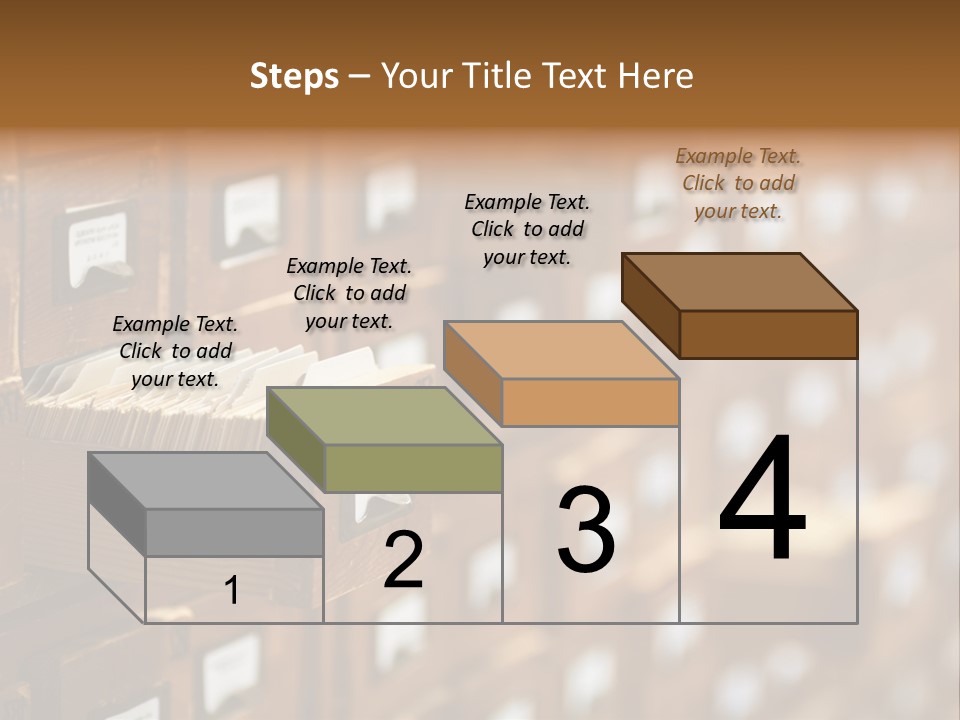 Archive Cells PowerPoint Template