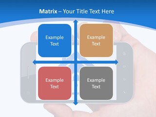 Smart Home In A Smartphone PowerPoint Template