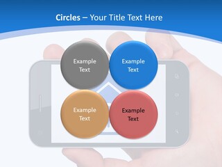 Smart Home In A Smartphone PowerPoint Template