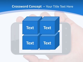 Smart Home In A Smartphone PowerPoint Template