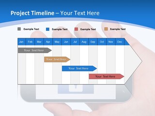 Smart Home In A Smartphone PowerPoint Template