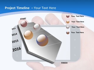 Smart Home In A Smartphone PowerPoint Template