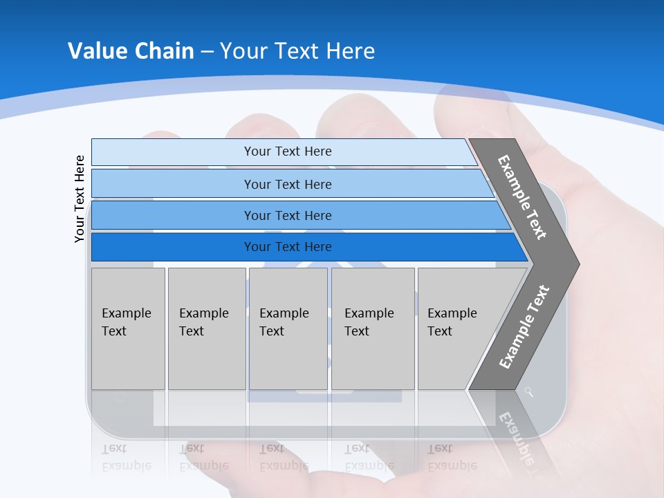 Smart Home In A Smartphone PowerPoint Template