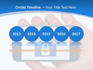 Smart Home In A Smartphone PowerPoint Template