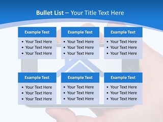 Smart Home In A Smartphone PowerPoint Template