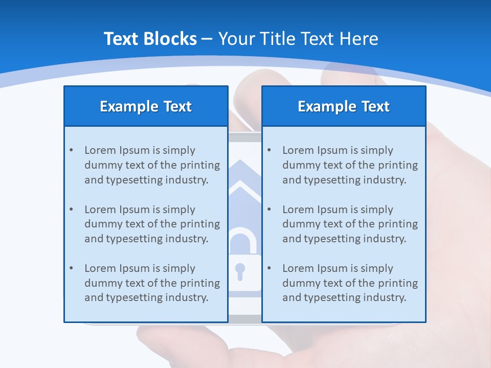 Smart Home In A Smartphone PowerPoint Template