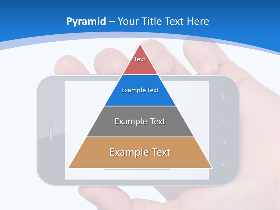 Smart Home In A Smartphone PowerPoint Template