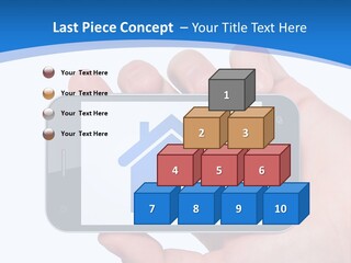 Smart Home In A Smartphone PowerPoint Template