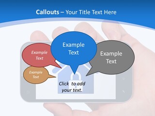 Smart Home In A Smartphone PowerPoint Template