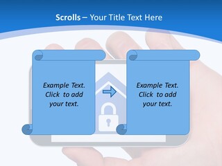Smart Home In A Smartphone PowerPoint Template