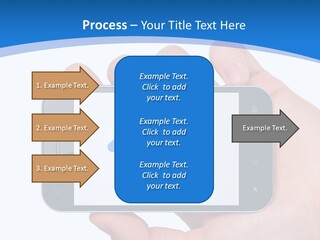 Smart Home In A Smartphone PowerPoint Template