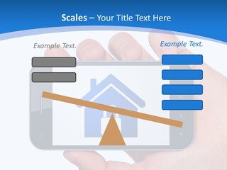 Smart Home In A Smartphone PowerPoint Template